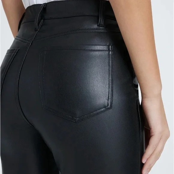 7 For All Mankind Faux Leather Slim Pant - Picture 12 of 14